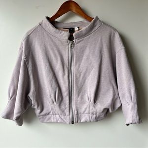 Marc Jacobs Structured Zipper Sweatshirt Jacket